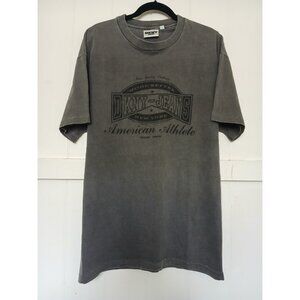 Vintage DKNY Spellout Graphic T Shirt Adult OSFA Cotton Made USA Short Sleeve